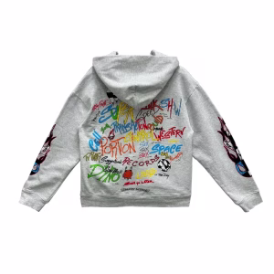 Chrome Hearts Hearts Matty Boy Brain Hoodie Grey
