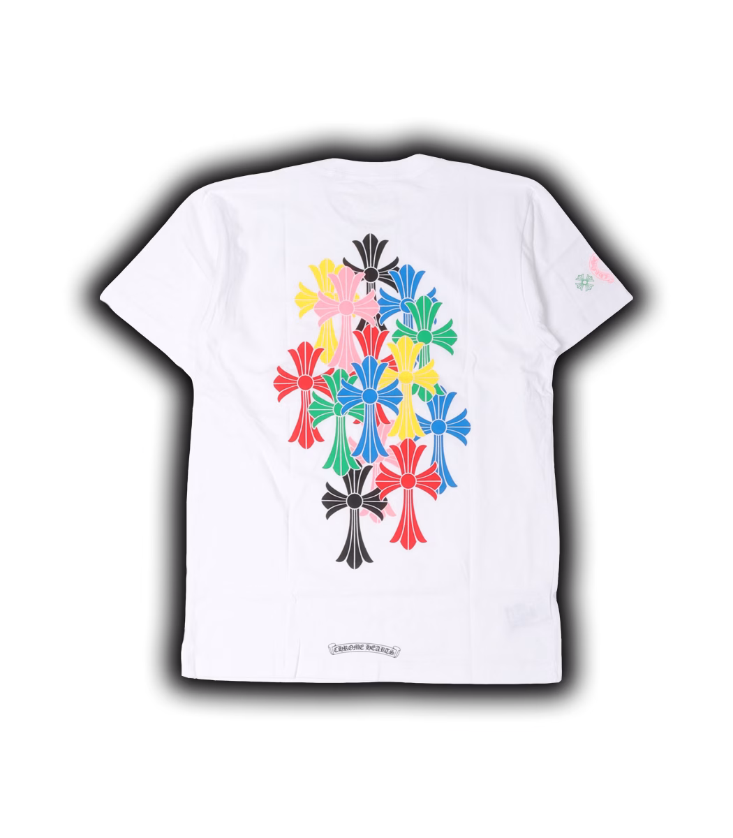 Chrome Hearts Multicolor Cross T-Shirt Chrome Hearts Multicolor Cross T-Shirt