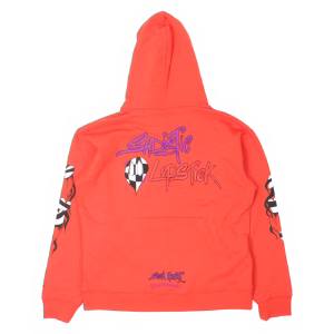Chrome Hearts Hearts Matty Boy Brain Hoodie Red