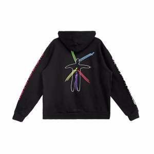 Chrome Hearts ABRAMOVIC Pullover Hoodie Black