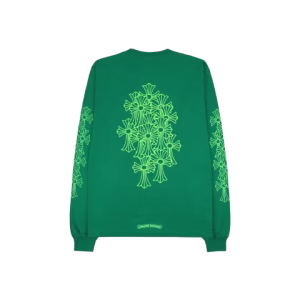 Chrome Hearts Cemetery Cross Long Sleeve T-Shirt