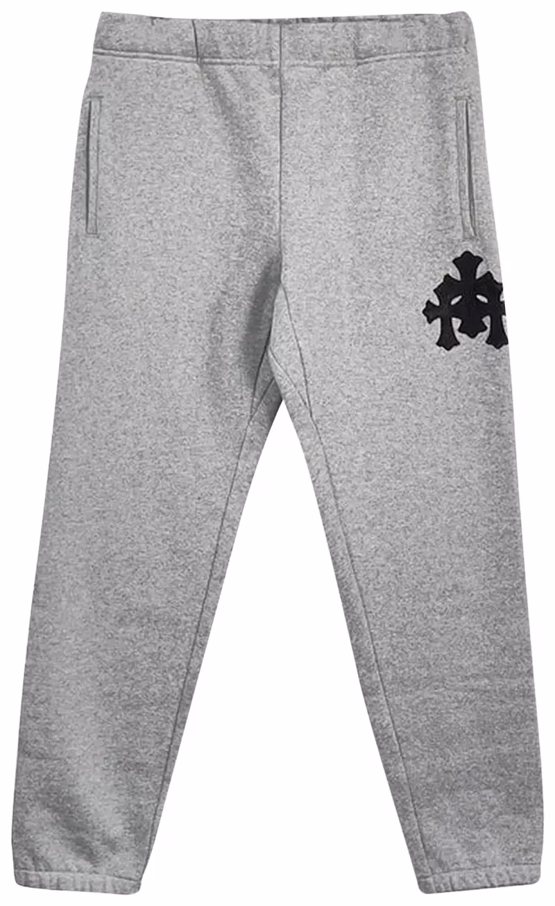 Chrome Hearts Triple Cross Sweatpants – Grey Chrome Hearts Triple Cross Sweatpants – Grey