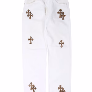 Chrome Hearts Levi’s Leopard Cross Patch Jeans