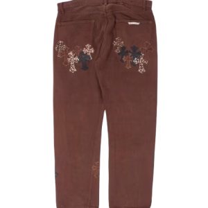 Chrome Hearts NYFW Leopard Levi’s Cross Patch Jeans