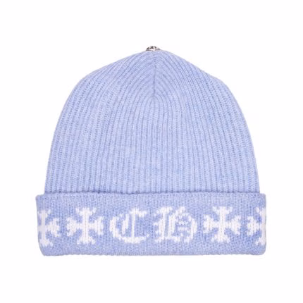 Chrome Hearts Big Daddy Cashmere Beanie – Blue Chrome Hearts Big Daddy Cashmere Beanie – Blue
