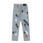 Chrome Style Levi’s Hearts Red Jeans - Image 2