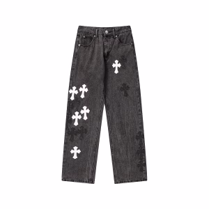 Chrome Hearts x Levis Black Jeans