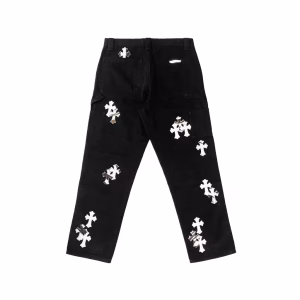 Chrome Hearts Black Cross Pant