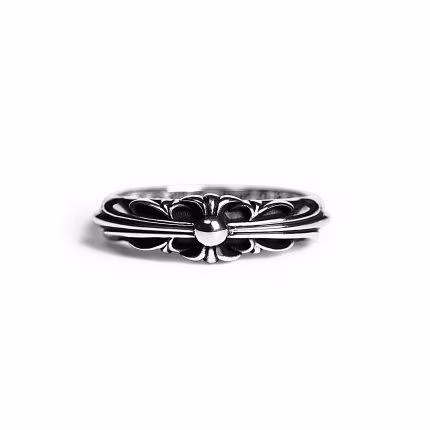 Baby Classic Floral Cross Ring Baby Classic Floral Cross Ring