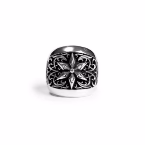 Chrome Hearts Oval Star Ring – Classic