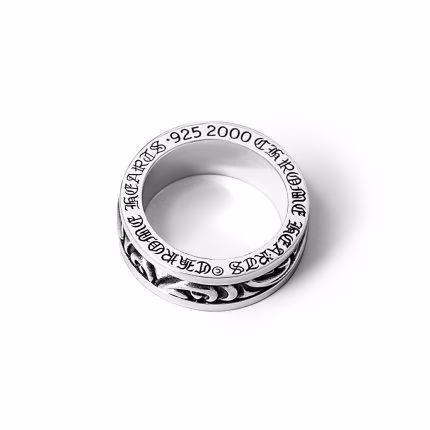Scroll Spinner Ring Scroll Spinner Ring