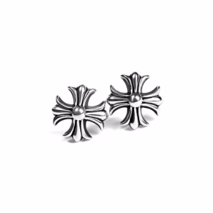 Cross Cut out Stud Earring