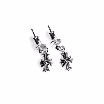 Tiny E CH Plus Drop Earrings Tiny E CH Plus Drop Earrings