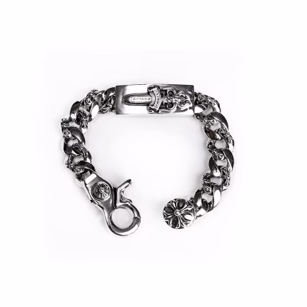 Dagger ID Fancy Link Clip Bracelet Dagger ID Fancy Link Clip Bracelet