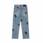 Chrome Hearts Flairny Cemetery Cloth Denim Pants - Image 2