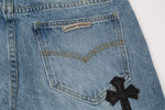 Chrome Hearts Flairny Cemetery Cloth Denim Pants