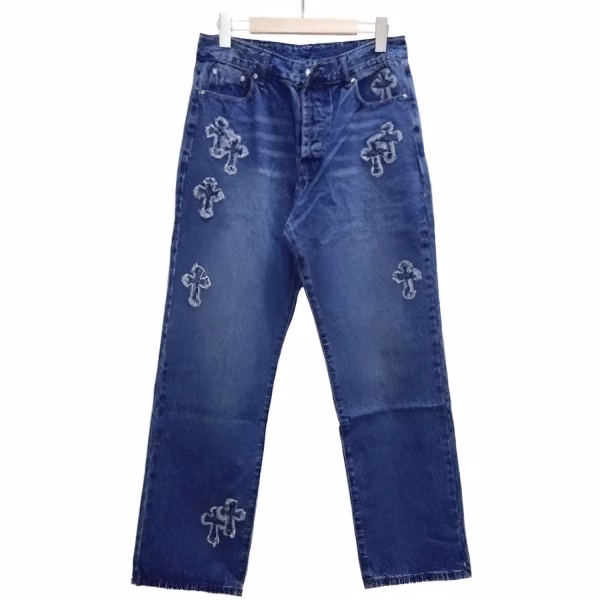 Chrome Heart Zipper Jeans Chrome Heart Zipper Jeans