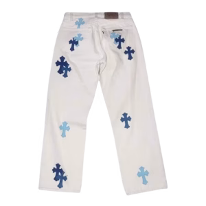 Chrome Hearts Cross Patch Jeans