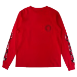 Red Chrome Hearts Long Sleeve