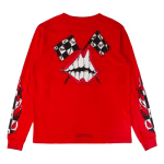 Red Chrome Hearts Long Sleeve