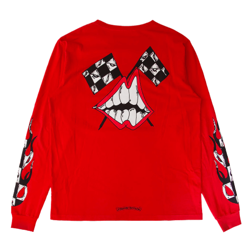 Red Chrome Hearts Long Sleeve Red Chrome Hearts Long Sleeve