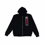 Chrome Hearts Black Foti Jarvis Block Zip Hoodie
