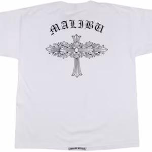 White Chrome Heart Shirt