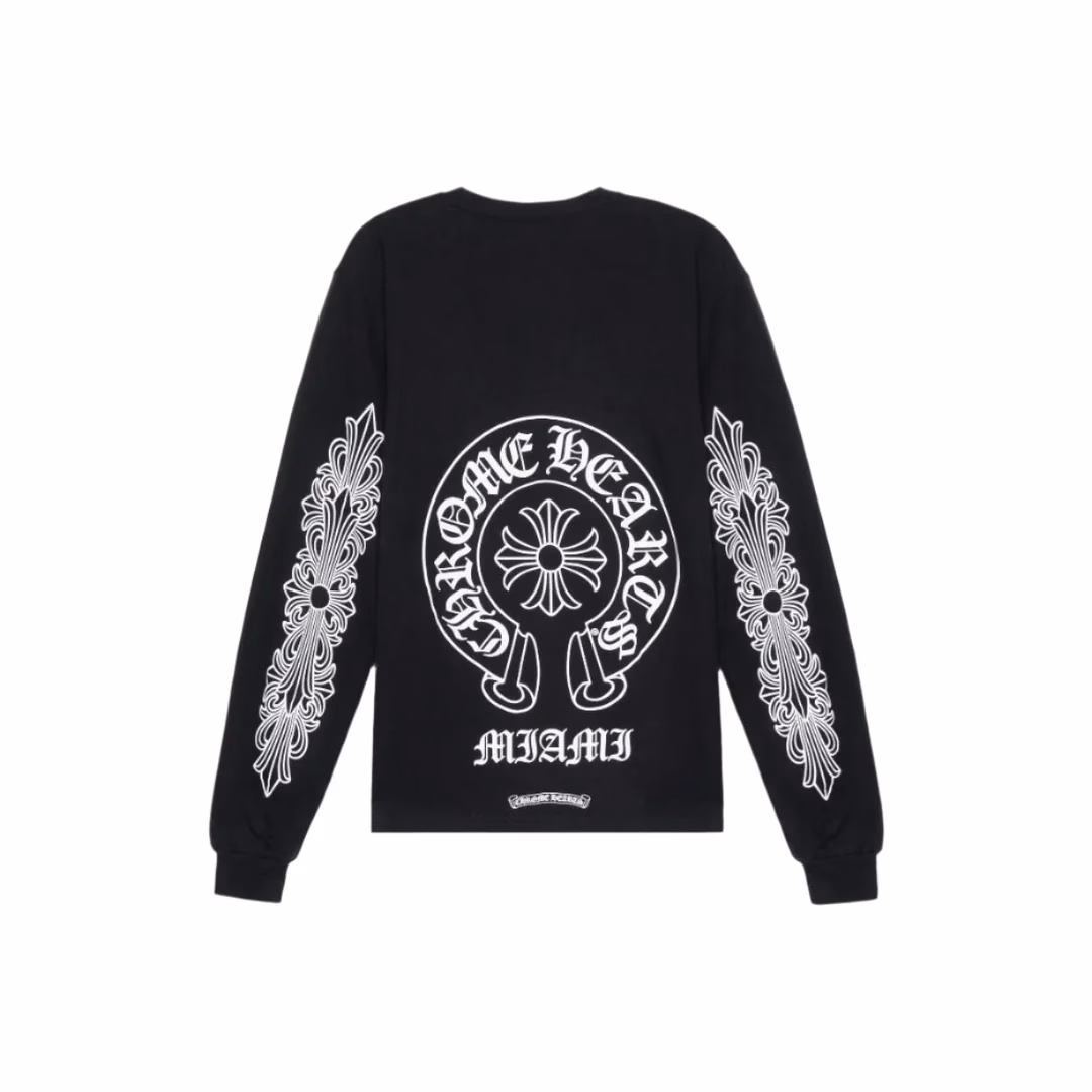 Chrome Hearts Black Long Sleeve Chrome Hearts Black Long Sleeve
