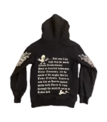 Chrome Hearts Rare Zip Up Hoodie Floral Cross Foti