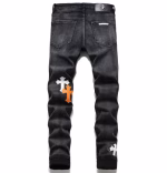 Chrome Hearts Cross Logo Jeans