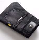 Chrome Hearts Cross Logo Jeans - Image 2