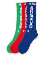 Chrome Hearts “FUCK YOU” Band in White Socks