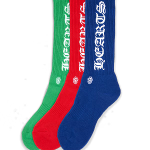 Chrome Hearts “FUCK YOU” Band in White Socks