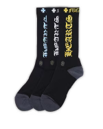 Chrome Hearts Blue White & Yellow Socks