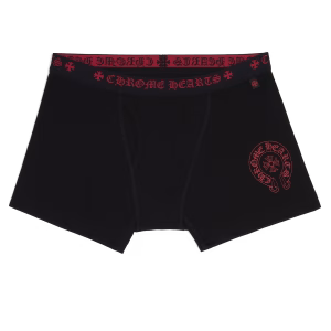 Chrome Hearts Black Cotton Boxer Brief