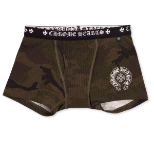 Chrome Hearts Camo Plus Print Cotton Boxer Brief
