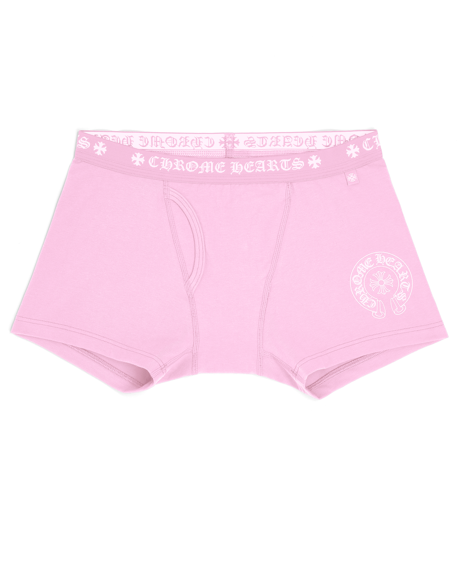 407158552O51MED152_0086-V1-3 Chrome Hearts Baby Pink Cotton Boxer Brief