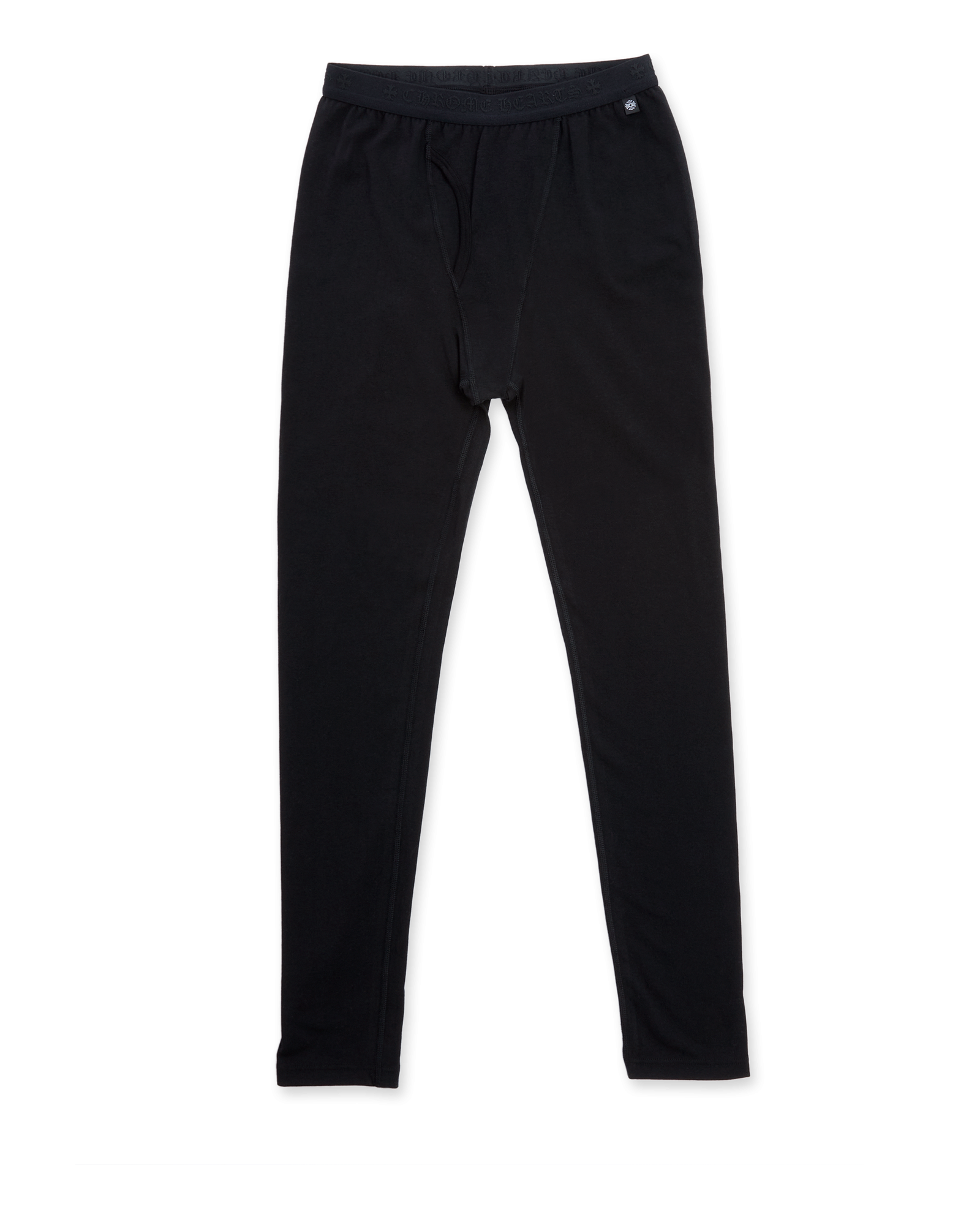 Chrome Hearts Black Cotton Long Johns Leggings Chrome Hearts Black Cotton Long Johns Leggings