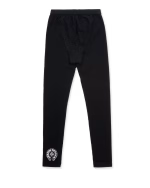 Chrome Hearts Black Cotton Long Johns