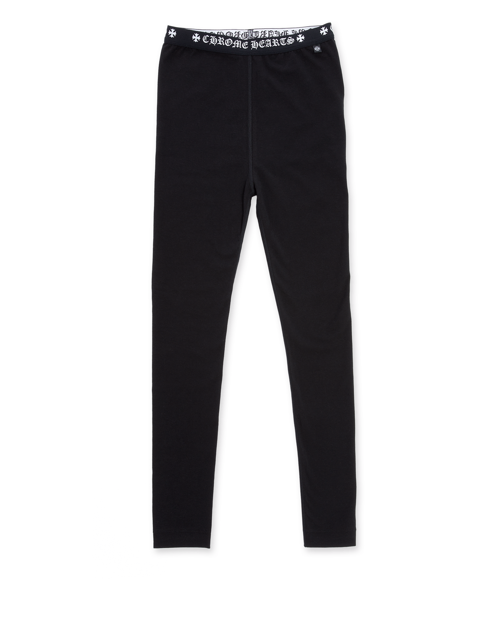Chrome Hearts Black Cotton Leggings Chrome Hearts Black Cotton Leggings