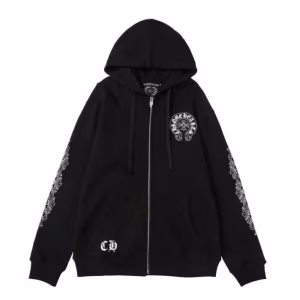 Chrome Hearts Los Angeles Zip-up Hoodie Black
