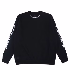 Chrome Hearts Neck Logo Long Sleeve Black