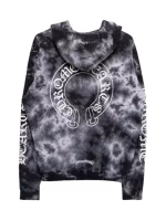 Chrome Hearts Tie Dye Horseshoe Hoodie