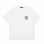 Chrome Hearts USA Flag Back Print Tee in White
