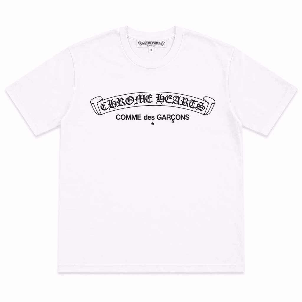 Chrome Hearts Comme Des Garcons T Shirt White