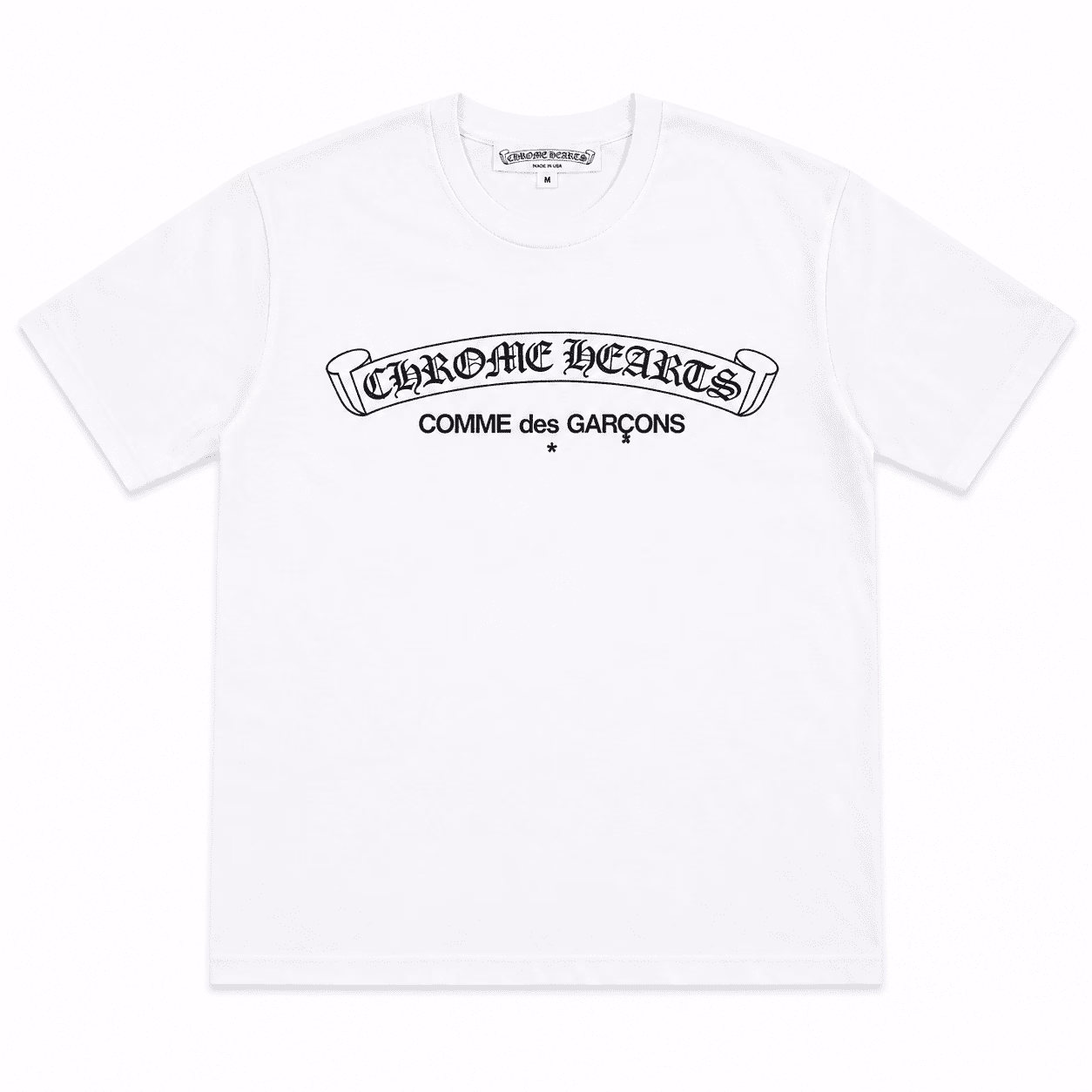 Chrome Hearts Comme Des Garcons T Shirt White Chrome Hearts Comme Des Garcons T Shirt White