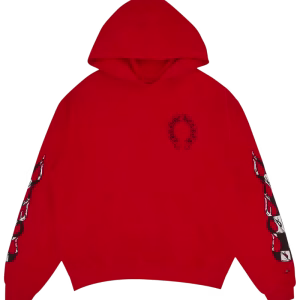 Red Chrome Hearts Mattyboy Hoodie​