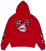 Red Chrome Hearts Mattyboy Hoodie​