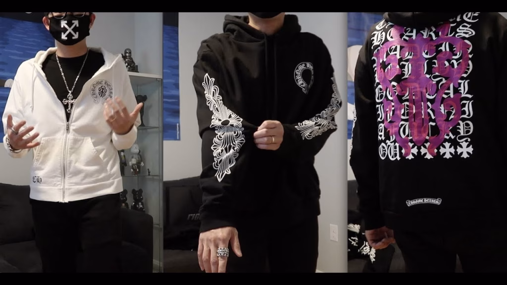 Chrome hearts size guide