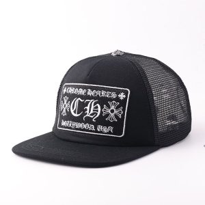 Chrome Hearts Aspen Exclusive Trucker Black Hat